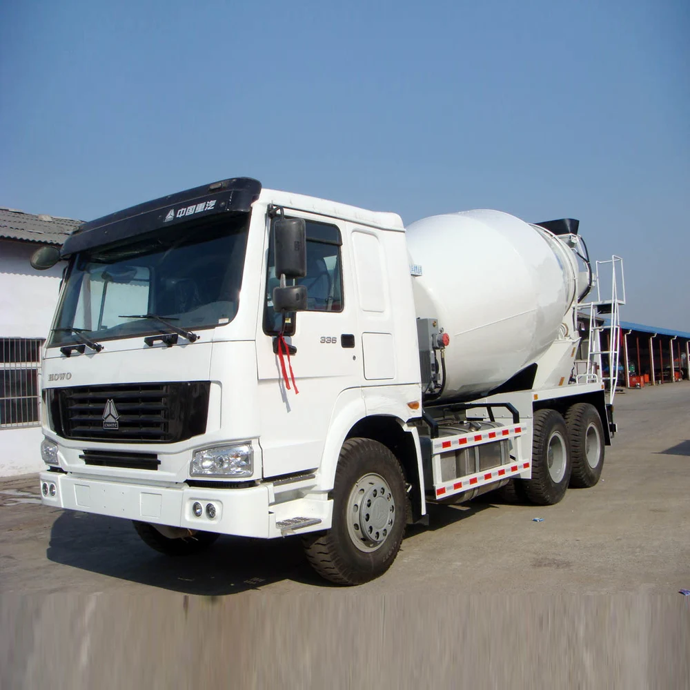 sinotruk howo concrete mixer truck 8cbm 6x4
