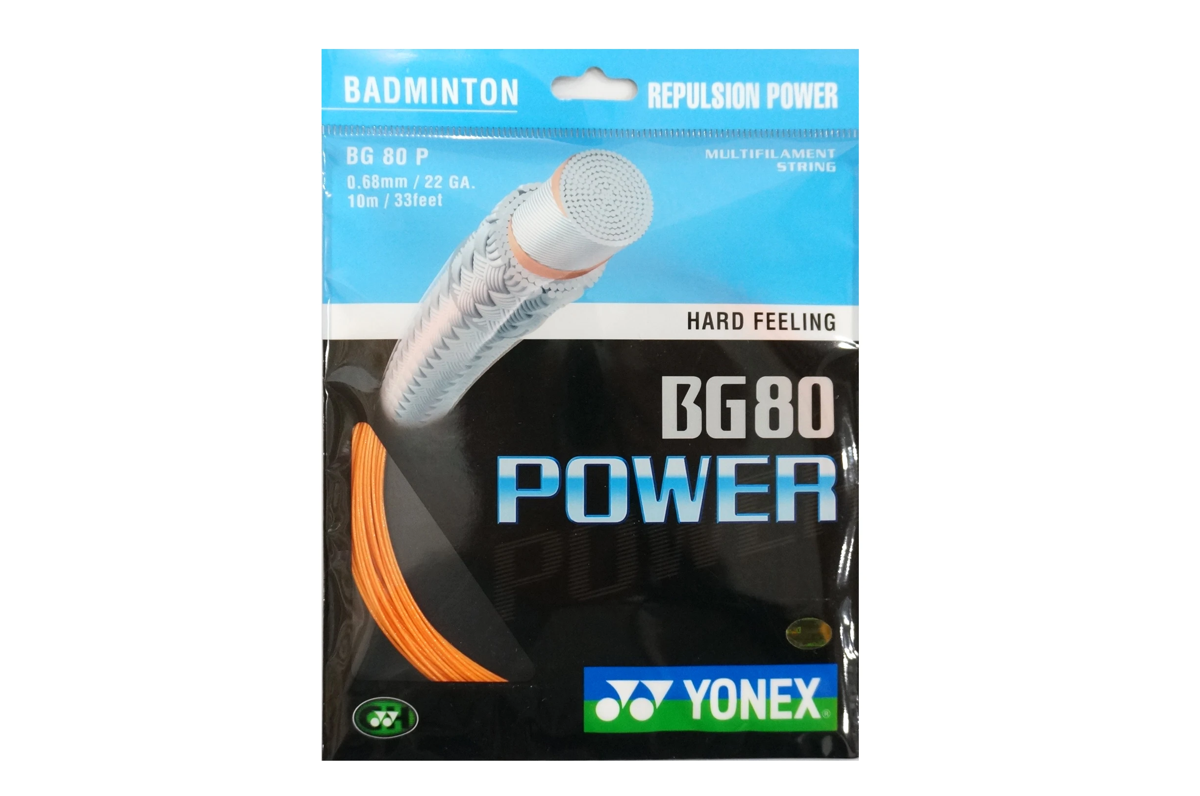 5 PKTS YONEX Badminton String Bg80 Power BG 80p White Colour for sale online 