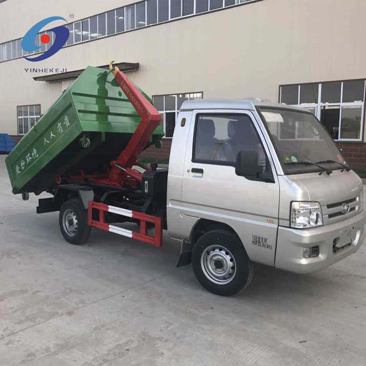 Ccc Certification Solid Waste Collection Mini Hook Garbage Trucks - Buy