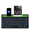 82Keys dual pairing connection Wireless Keyboard Ultra Slim Bluetooth Keyboard For PC Apple iPad Laptop Android IOS