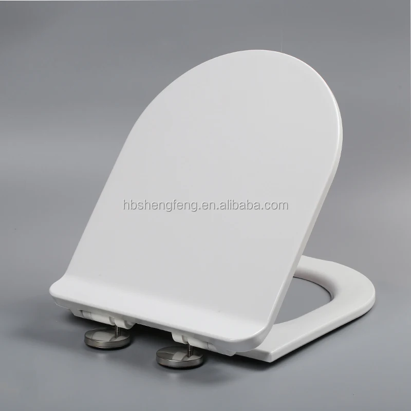 D Shape Toilet Seat Soft Close In White Buy Toilet Seat For Wc,Pp Wc
