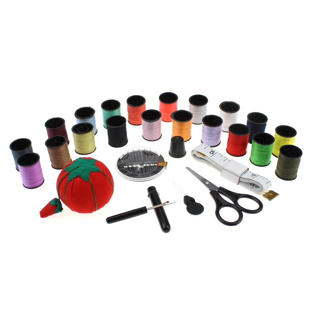 Diy Wholesale Travel Complete Mini Iron Case Sewing Kit For Home Used