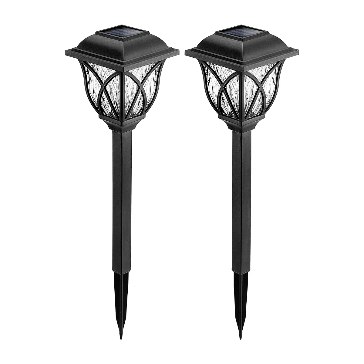 Solpex Solar Pathway Lights Outdoor,Led Solar Garden Lights,Waterproof