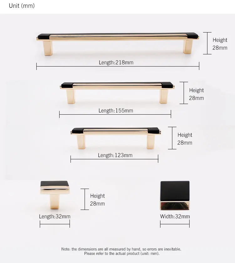 Modern New Design Handle Gold White Chrome Black Combination Single Hole Knob European Cabinet Shoe Cabinet Wardrobe Handle
