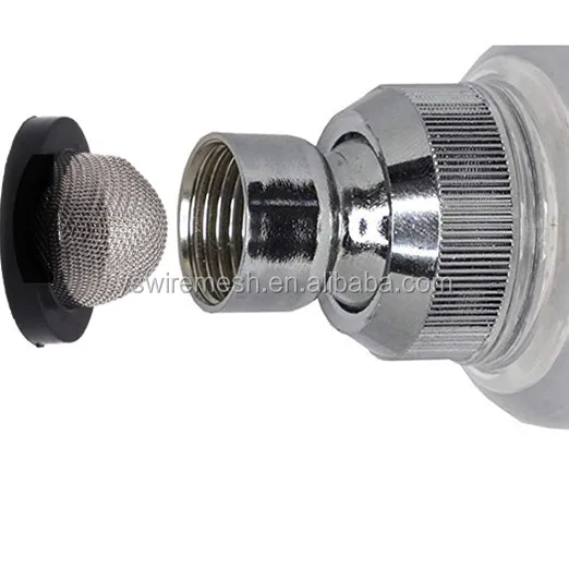 Fine Mesh Stainless Steel Conical Strainers Pipe Screen Inline Cone