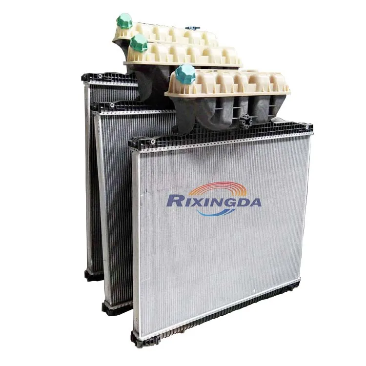 Heavy Duty Truck Man Tga Auto Radiator With Plastic Tank 81061016324/