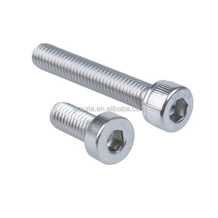 Din 912 Metric Stainless Steel Hex Socket Cylinder Head Allen Key Drive