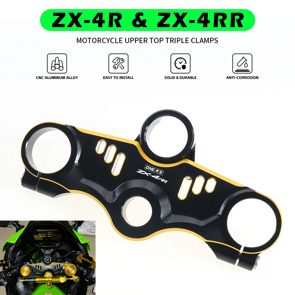 ZX25R Motorcycle CNC Racing Refit Top Clamp for Kawasaki ZX4R