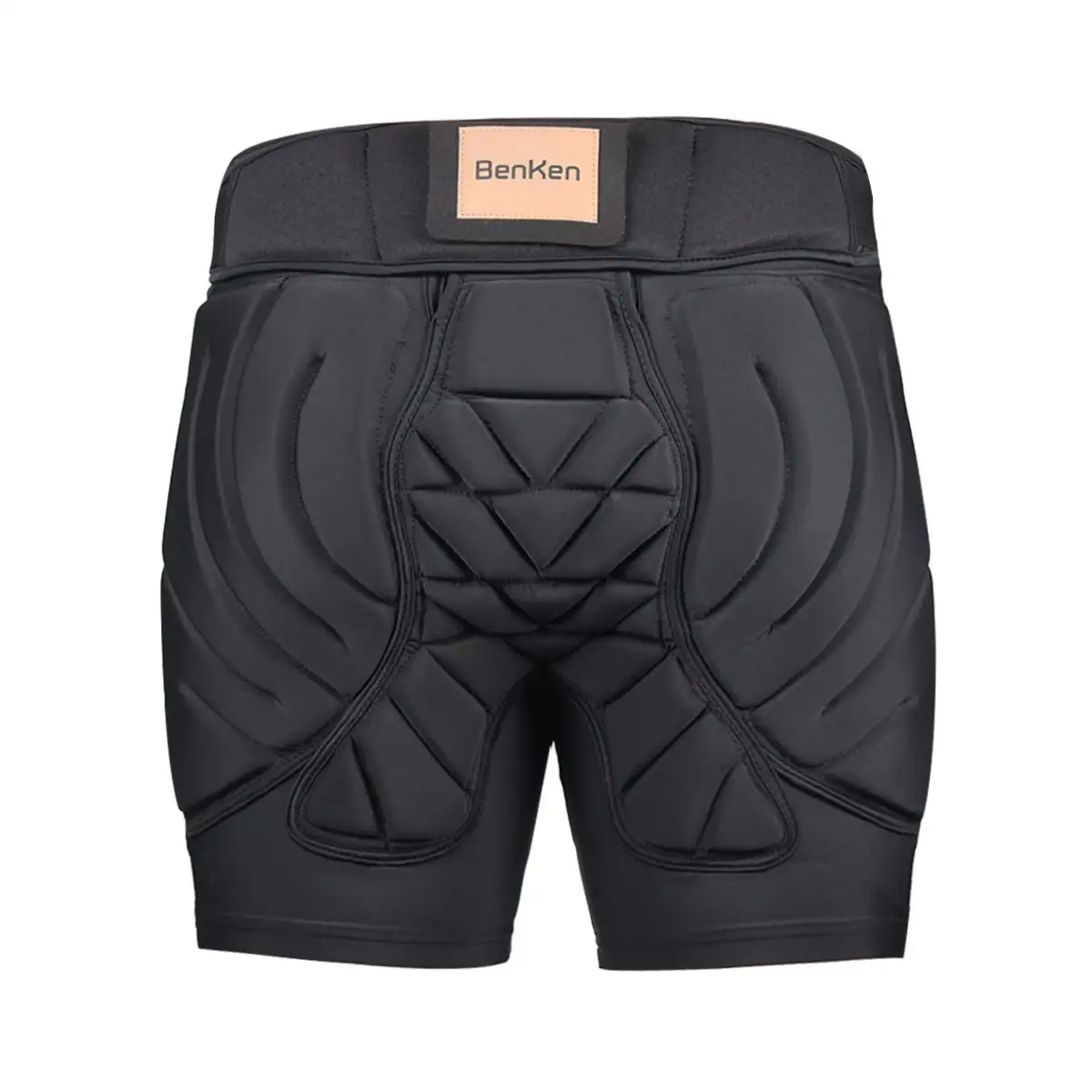 Padded Shorts 3D Protection Hip Butt EVA Protective Pad Short Pants Gear Guard for Ski Skate Cycling Men Women 