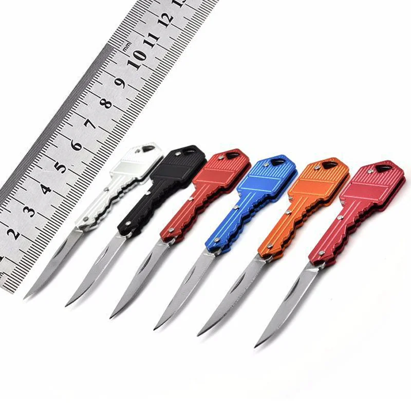 
New Desgin Custom Logo Gift Key Chain Self Defense Knife Keychain 