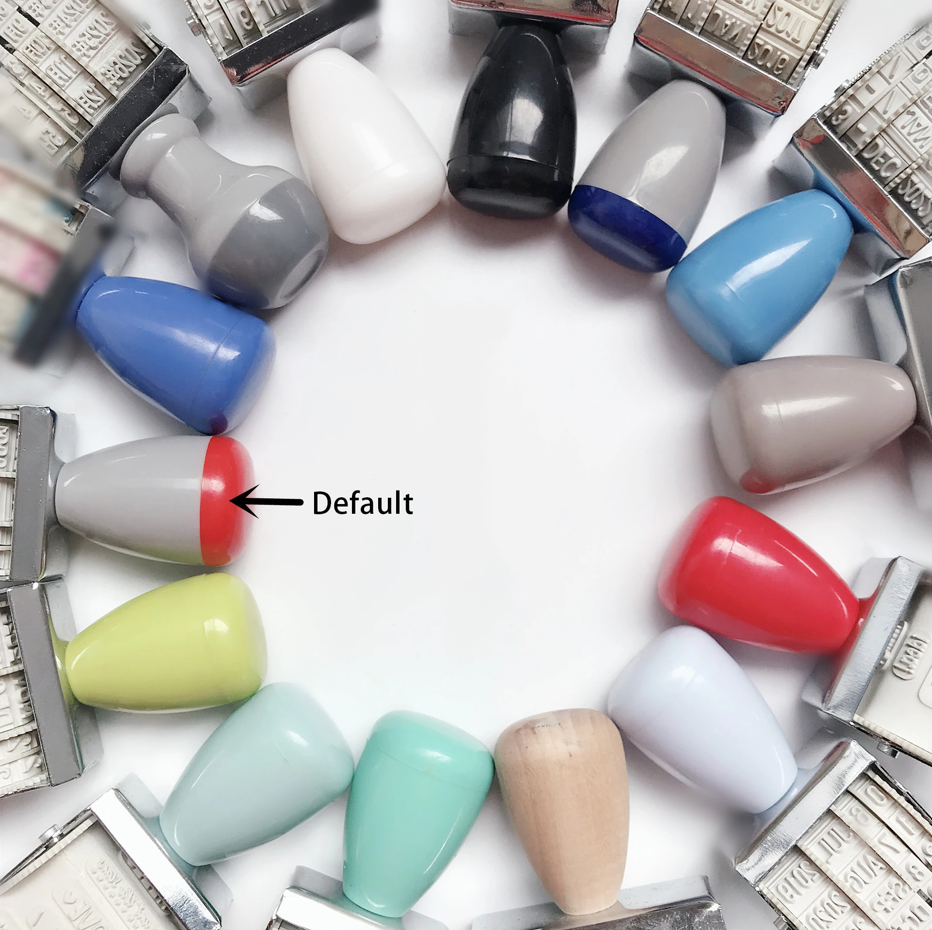 Custom Rubber Roller Stamp Self Inking Date Seal Roll Stamp Rq0108