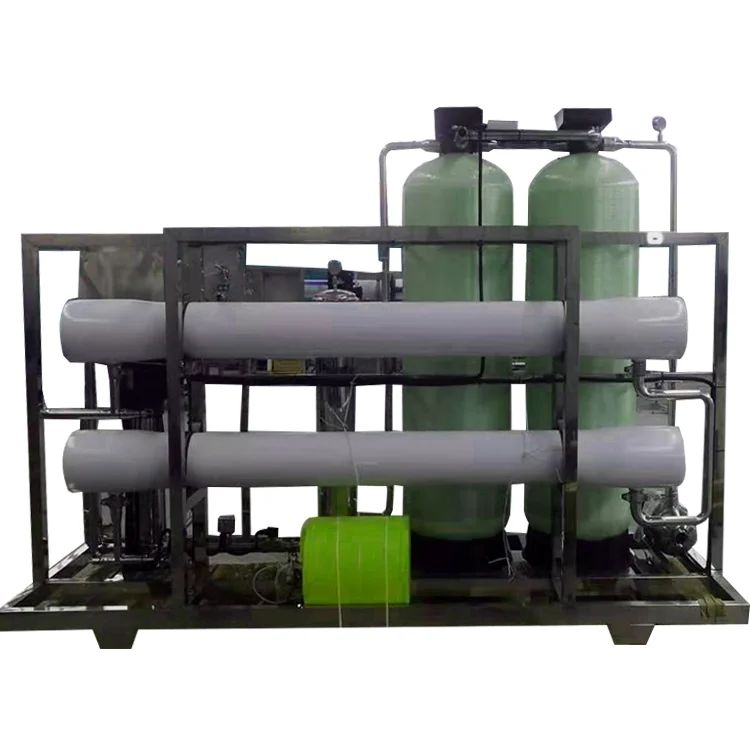 
2T/H ro reverse osmosis underground water refill station filtration system 