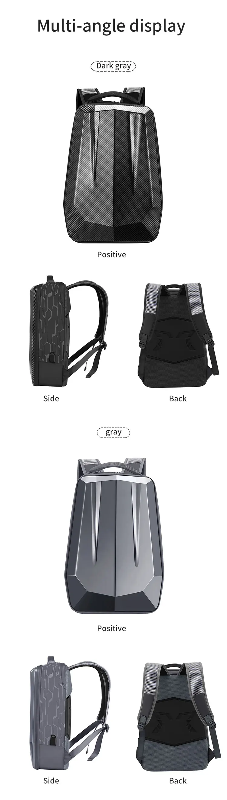 2020 Hard Shell Backpack - Ultimate Protection for Laptops