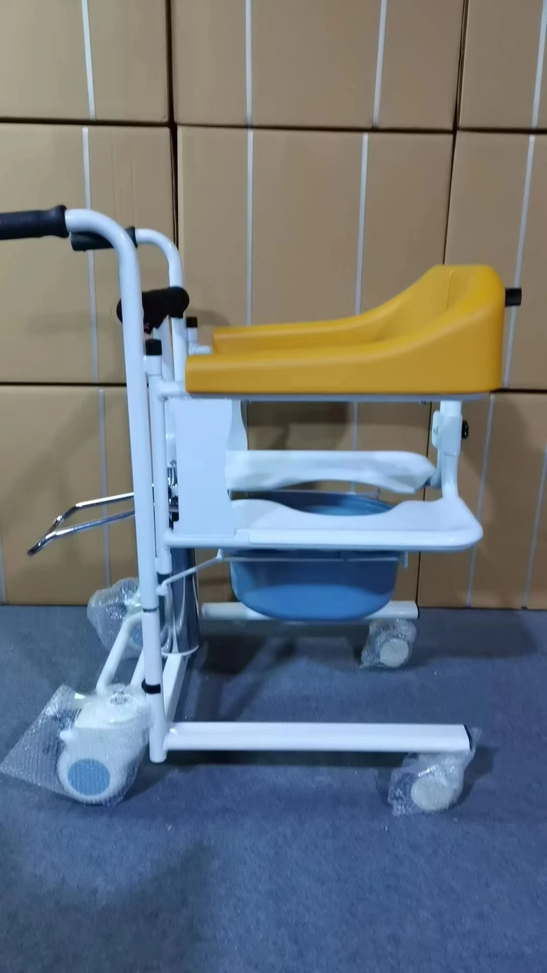 Lift And Transfer Wheelchair Hydraulic Moving Machine Nursing
