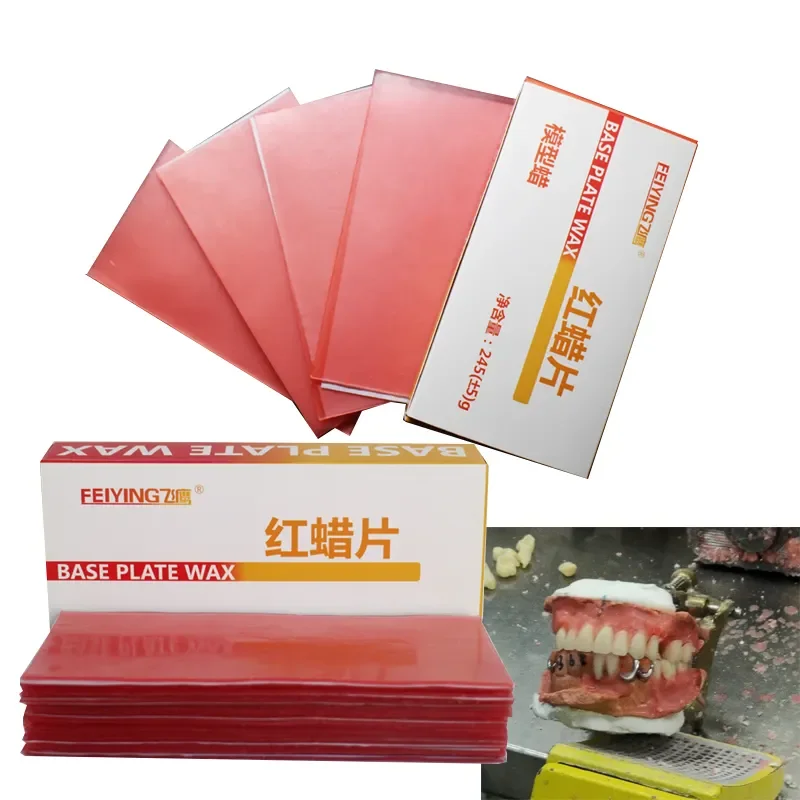 Dental Auxiliary Materials Dental Lab Material Modeling Wax Red Base