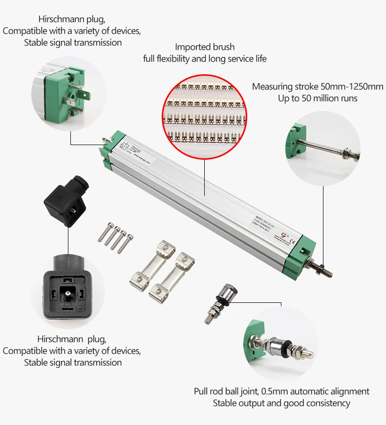 Ktc Resistive Electronic Ruler Linear Potentiometer Displacement