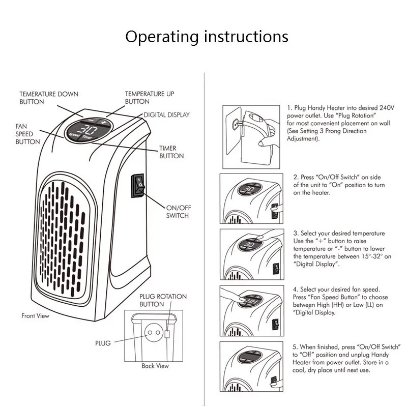 Handy heater nfj 03 схема