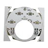 High power aluminum pcb circuit board lumen led pcb in aluminum thermal conductivity base white solder mask
