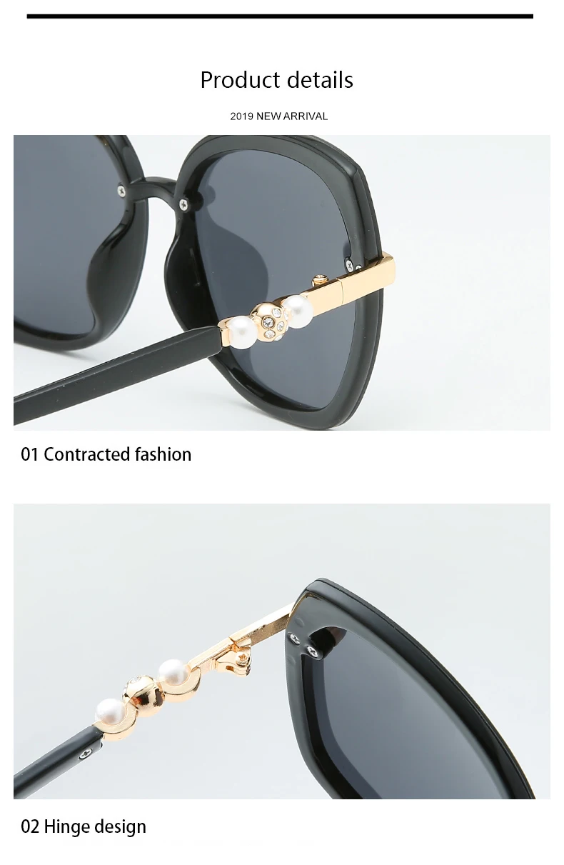 New High Quality Italy Design Sunglasses Made In China Metal With Pc