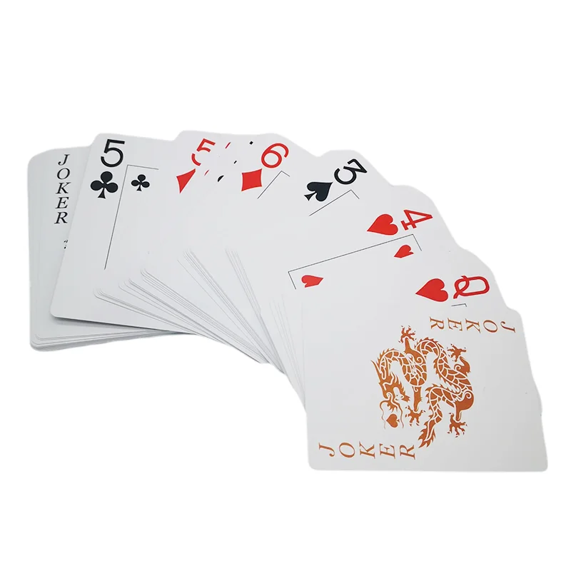 Plastic And Paper Blank Sublimation Custom Design Card Game Playing