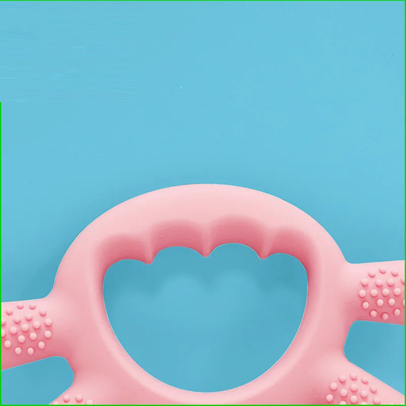 Wholesale Baby Teething Toy Silicone Teether 100 Food Grade Silicone