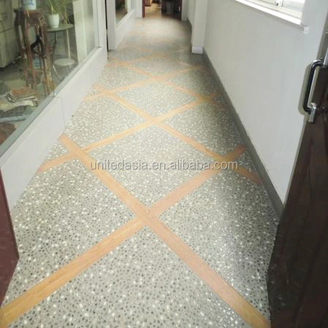 Azulejo De Suelo De Vinilo Antideslizante Para Baño,Piedra En Relieve