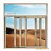 High Quality Sliding Interior Office Silding With Bar Pvc Hopper Window