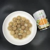 280g canned whole champignon mushroom in glass jar