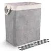 Laundry Basket with Handles Linen Hampers for Laundry Storage Baskets Built-in Lining with Detachable