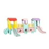 Baby big play house with slide Childcare Centers plastic playhouse for sale
