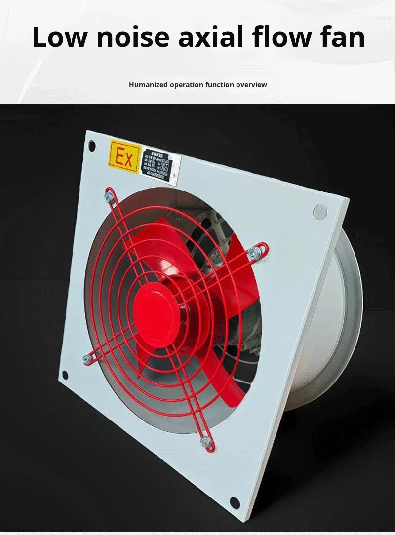 Axial Flow Exhaust Fan, Explosion-proof, 380V, Stainless - detail 16