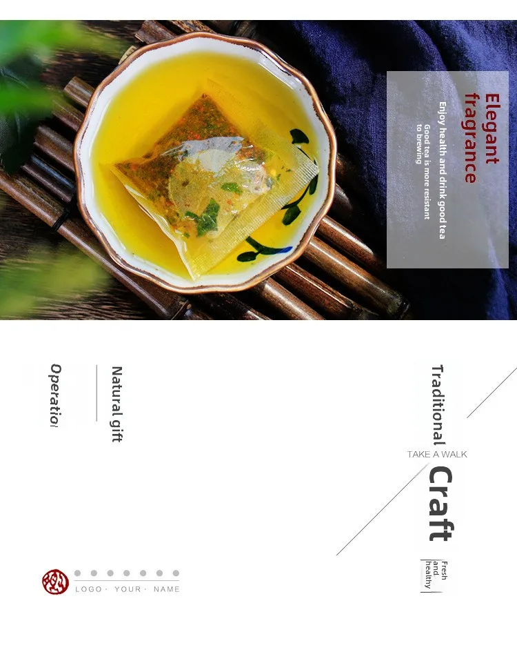 Liver Protecting Herbal Tea Bag Brewing Health Preservation Single Piece