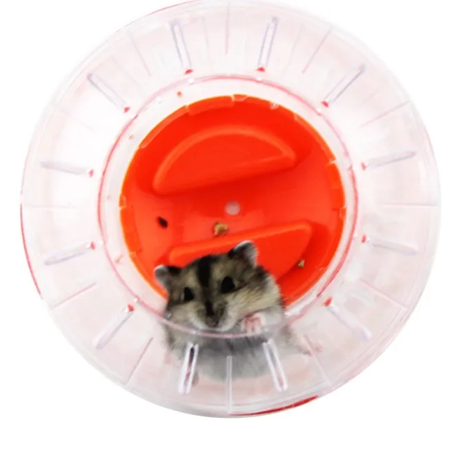 Mini Running Activity Exercise Ball Toy Transparent Hamster Ball Dog Special Toy Ball Small Animals Cage Accessories FOUUA Silent Hamster Ball 