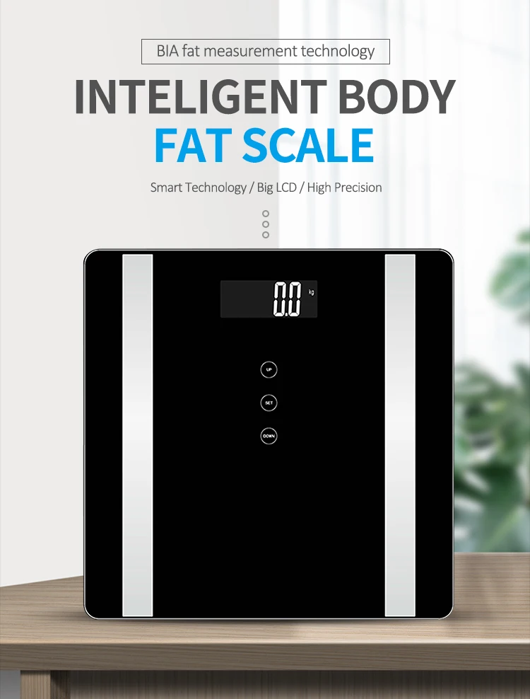 Iso9001 Ce Rohs Digital Scales Calculate Body Fat Percentage Bathroom ...