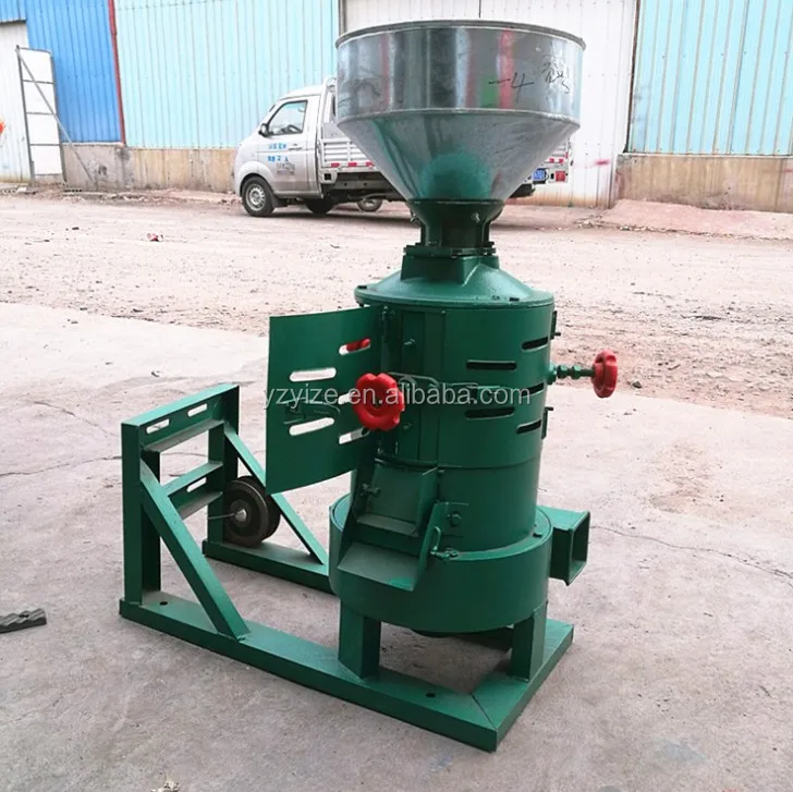 Small Oat Grain Dehuller Machine Corn Maizer Peeler Oats Cereal Barley