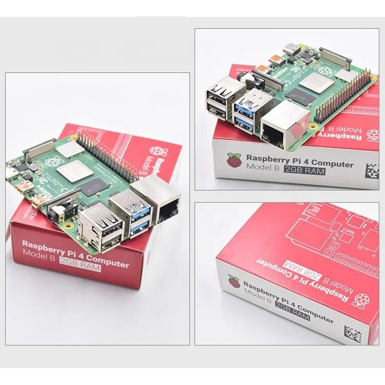 Raspberry Pi 4 Model B 4gb Display Circuit Drive Plus Sensors Starter ...