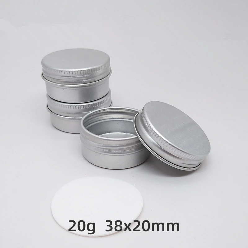 Bulk Empty Aluminum Candle Tin Jar With Metal Screw Lid 8oz 10oz 5g