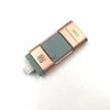MFI Certified Large capacity Metal Protective Shell retractable usb flash drive