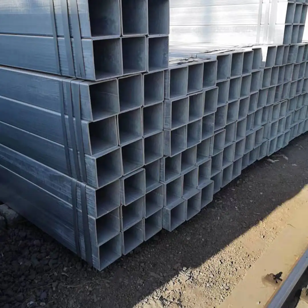 Q195 Q345 Gi Pipe Schedule 40 Square And Rectangular Steel Pipe 40g 60g