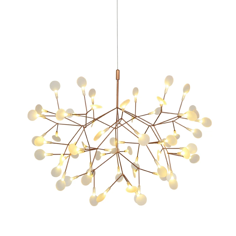 Nordic modern creative Firefly pendant light led  living room restaurant chandelier