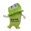 New Style Early childhood educational Plush Garbage Sorting Bin Toys Stuffed Trash Can Toys Stuffed Rubbish toys