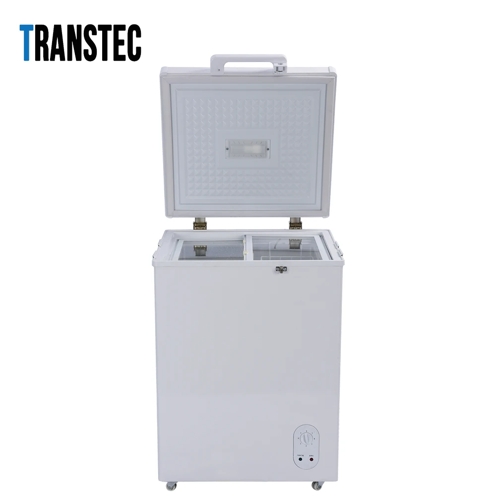 Hot Selling High Quality Solar Freezer 88l Single Top Open Door Run On