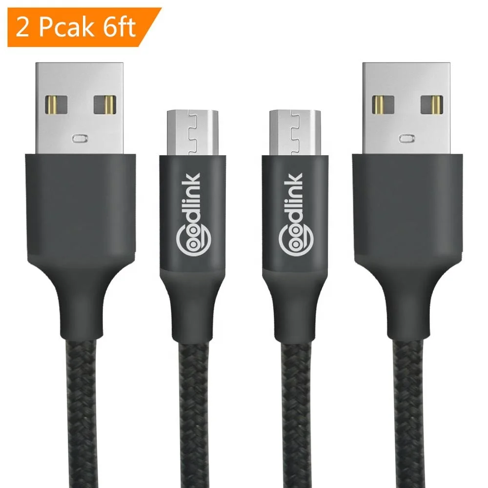 2m Socw 2.4a Fasting Charging Usb Micro Cable High Fast Charging Phone