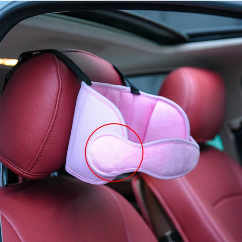 Annhao Fascia di Supporto la Testa Seggiolino auto Testa Dormire Cintura di sicurezza Testa Regolabile di Sicurezza Sleep Belt Blu Cinghia auto per Bambini di Sicurezza Testa Protezioni Comfort 