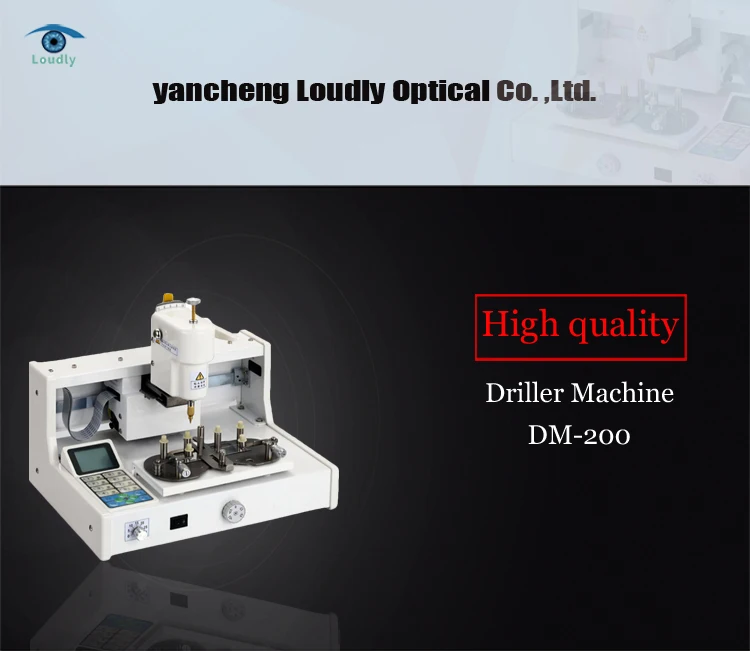 Loudly optical best quality optical equipments optical lens drill machines dm-200