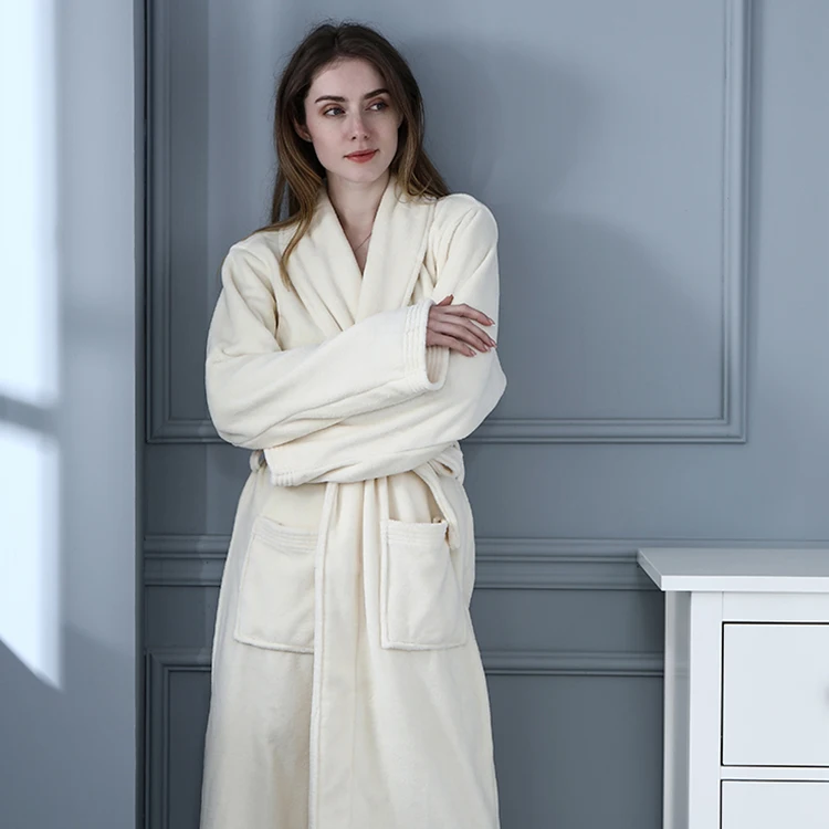 Top Grade Quality Terry Bathrobe For 5 Star Hotel Room Buy Hilton