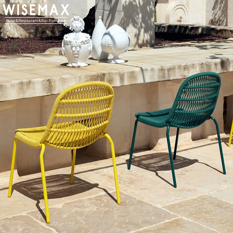 Modern Aluminum Outdoor Furniture Colorful Rattan/Wicker Outdoor Lounge ...