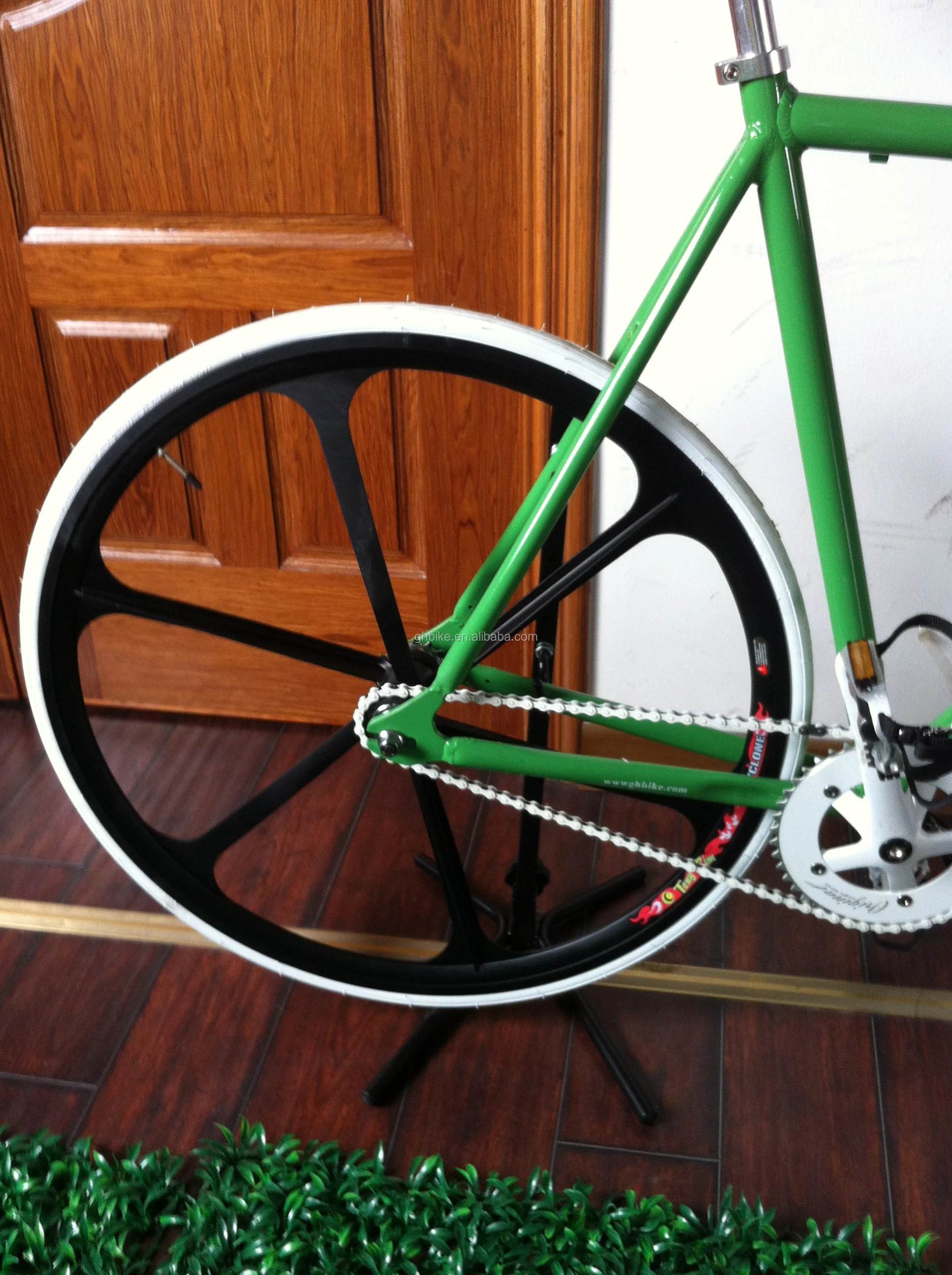 700c teny mag 5 辐条轮 fixie 自行车固定齿轮自行车