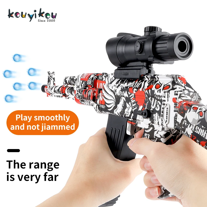 Kouyikou Ak47 Sniper Rifle Splatterball Splat Guns Ak47 Water