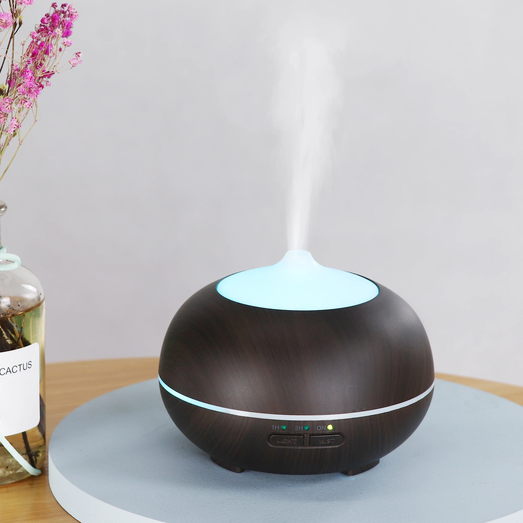 Wood Grain 150ml Humidifier Air Ultrasonic Aromatherapy Essential Oil ...